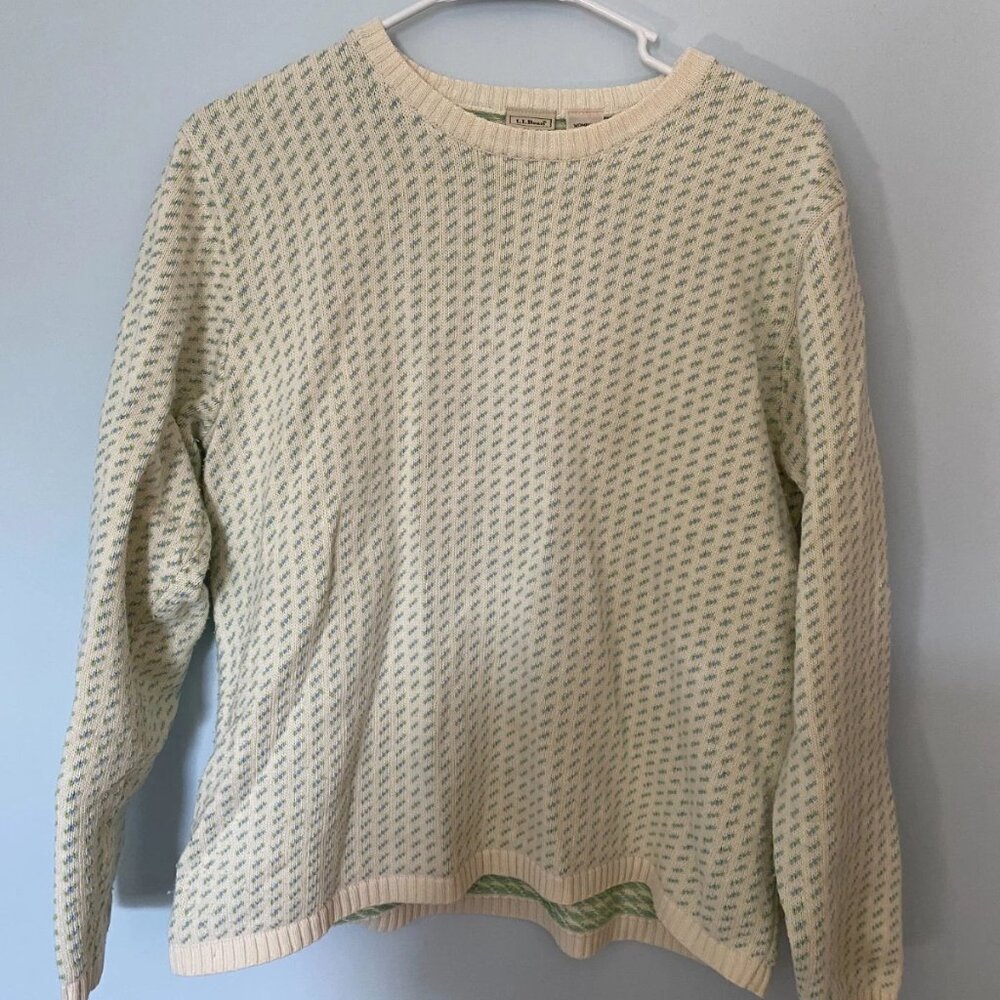 L.L. Bean 100% Cotton Sweater